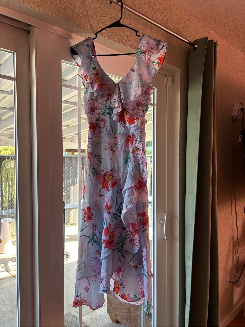Rare Editions Long Floral Dress